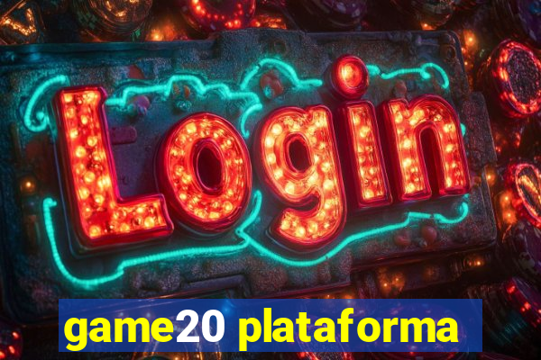 game20 plataforma